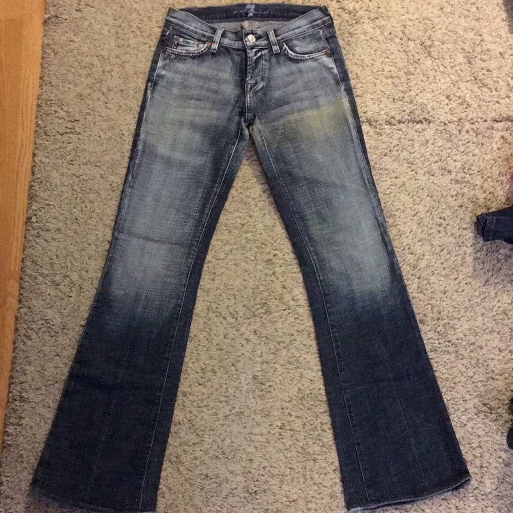 Vintage 7 for all mankind flare/bootcut jeans